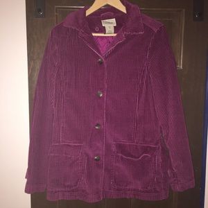 Women’s Purple L.L. Bean Jacket